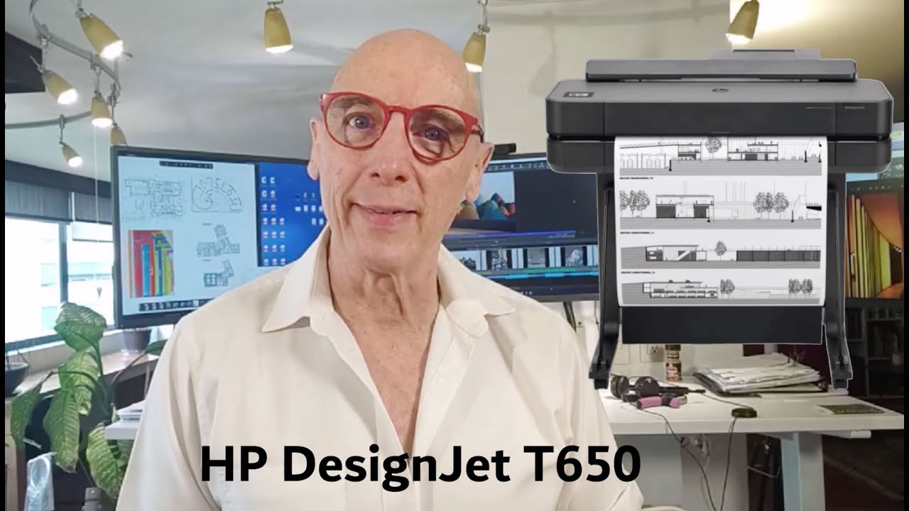Probamos la impresora HP DesignJet T650 - YouTube