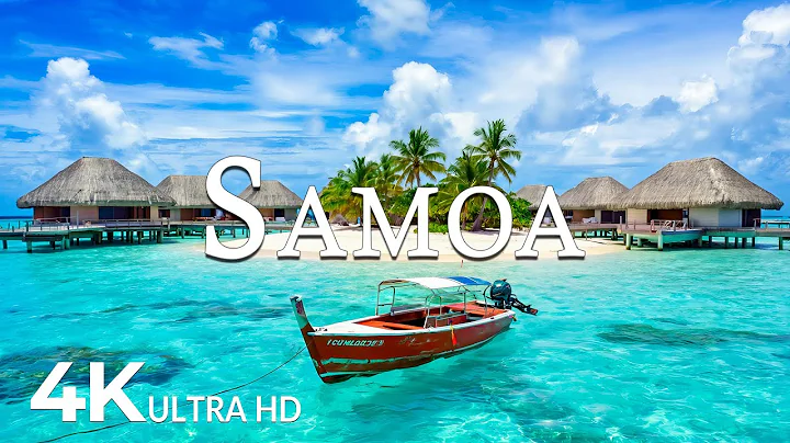 FLYING OVER SAMOA (4K UHD) – Soothing Music Along With Beautiful Nature Video - 4K Video UHD #7