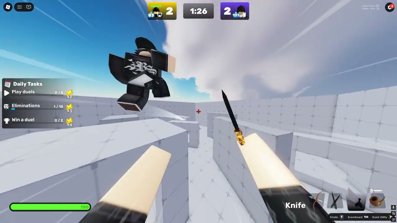 kniffe until i rage (it ended fast)