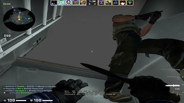 How to get free knife kills on csgo NUKE (works almost always)