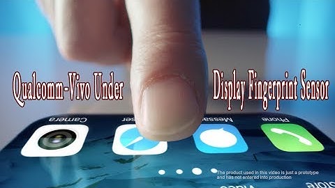 VIVO XPlay 7 Official Video l Vivo & Qualcomm Under-Display Fingerprint Sensor l