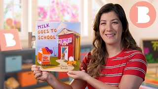 Milk Goes to School  Read Aloud Picture Book | Brightly Storytime