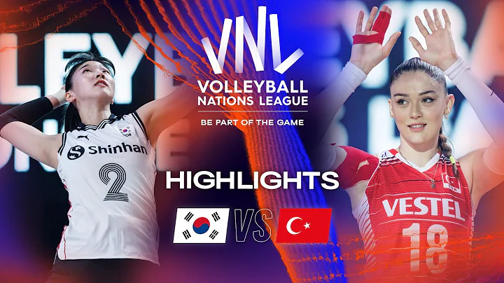 🇰🇷 KOR vs. 🇹🇷 TUR - Highlights Week 1 | Women's VNL 2023 - DayDayNews