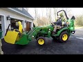 John Deere 2025R - First Day!