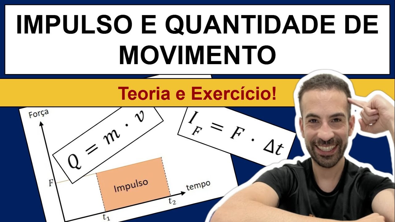 IMPULSO E QUANTIDADE DE MOVIMENTO - Teoria e Exercícios