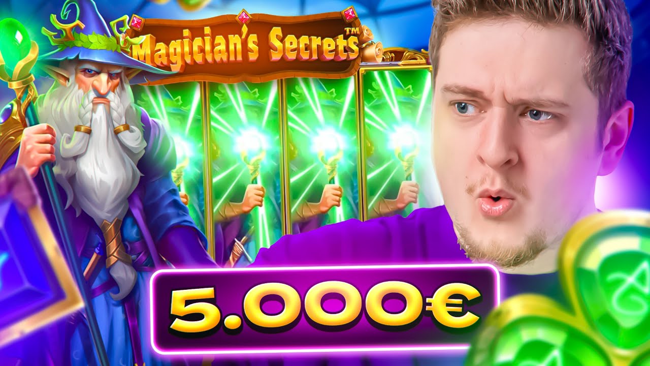 5000€ DE START POUR UN BONUS HUNT MAGIQUE AVEC HARRY GAËL !