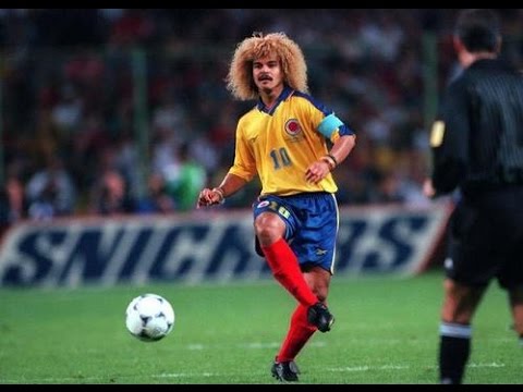 El Pibe Valderrama | ▻ long pass and short pass - YouTube