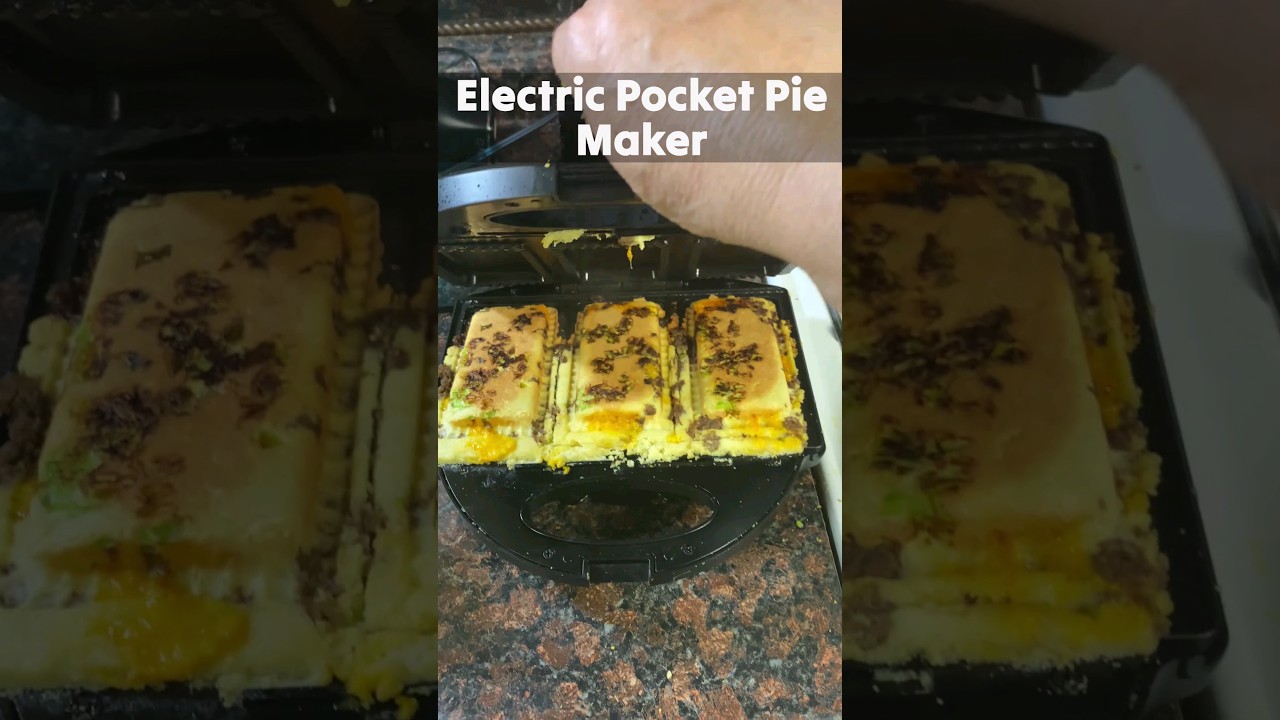 electric pocket pie maker kitchen tool 😋 