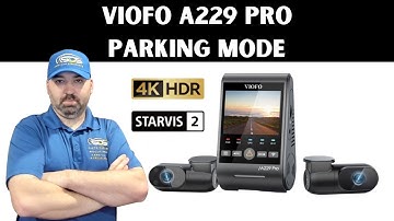 Viofo A229 Pro Dash Cam parkeermodus