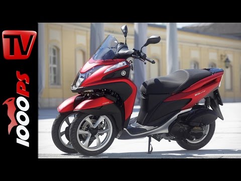 Yamaha Tricity Test 2016 | Onboard, Fahrverhalten - Dreirad Roller - Unstürzbar? Yamaha Tricity Test 2016 | Onboard, Fahrverhalten - Dreirad Roller - Unstürzbar?