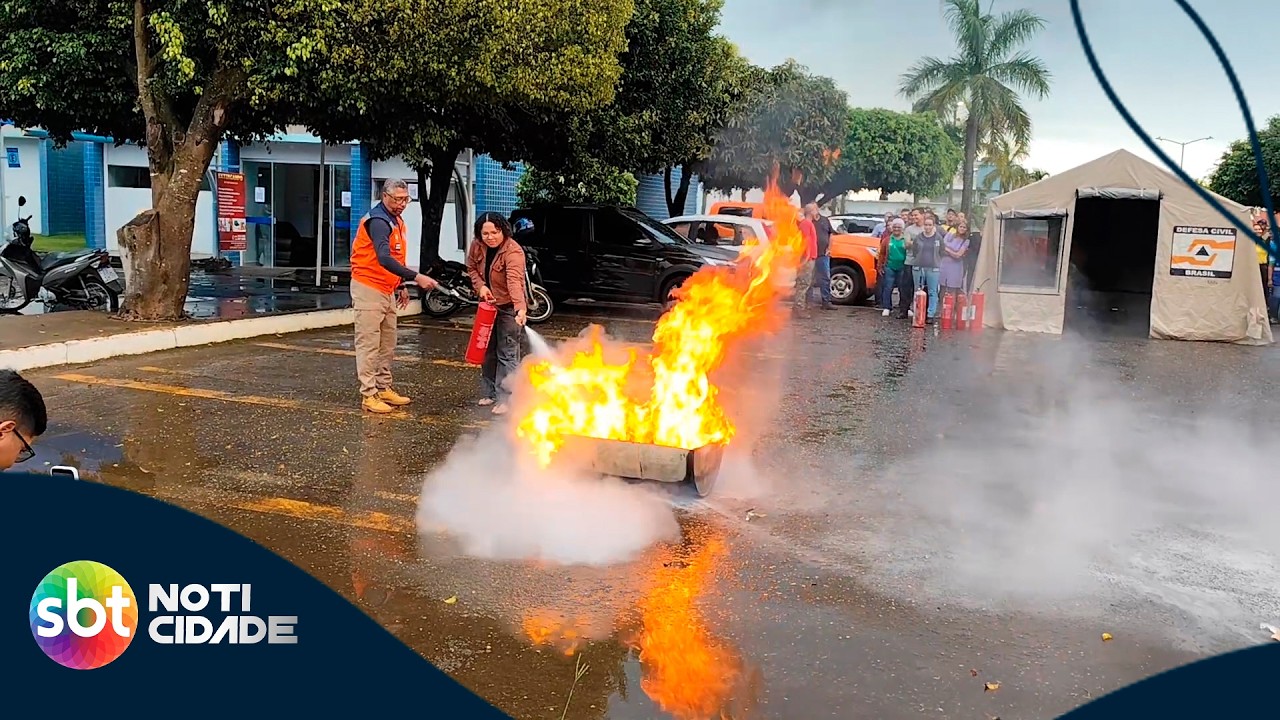 Veja como foi a capacitação promovida pela defesa civil aos moradores de Campo Verde.