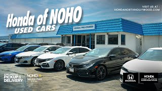 Pre-Owned Cars at Honda of North Hollywood