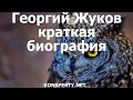 Георгий Жуков краткая биография