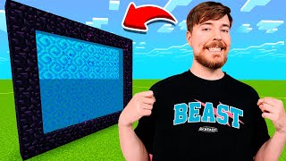 How To Make A Portal To The MRBEAST Dimension In Minecraft