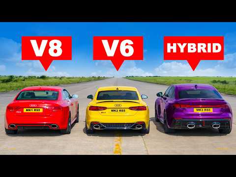 Every Audi RS5 DRAG RACE!