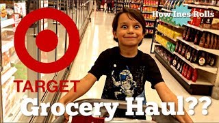 Fun Target Grocery Haul | Target Has GROCERIES ?! | *How Ines Rolls*