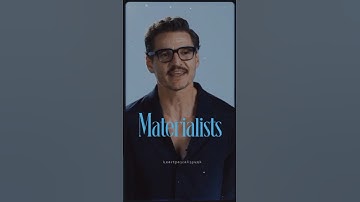 Pedro Pascal, Chris Evans, and Dakota Johnson star in #Materialists 💙 #pedropascal #chrisevans #a24