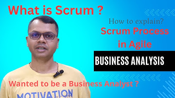 Agile Scrum Process || Methodologies || Dhirendra Kumar Panda || The Business Analyst Trainer