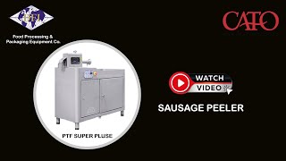 Automatic machine for peeling cooked sausages | Potato Peeling Machine | onion peeler @drfroebindia