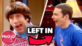 Top 10 Times The Big Bang Theory Cast Couldn't Keep a Straight Face screenshot 5