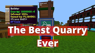 FTB Revelations Ep 9 -  Best Small But Huge Quarry | Modded Beginner Guide