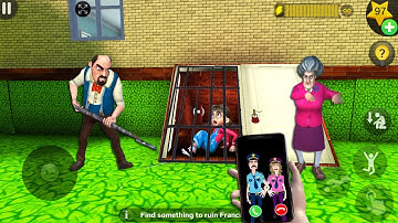 troll Miss T so funny everyday in Scary Teacher 3D | gameplay android, ios | part 1423