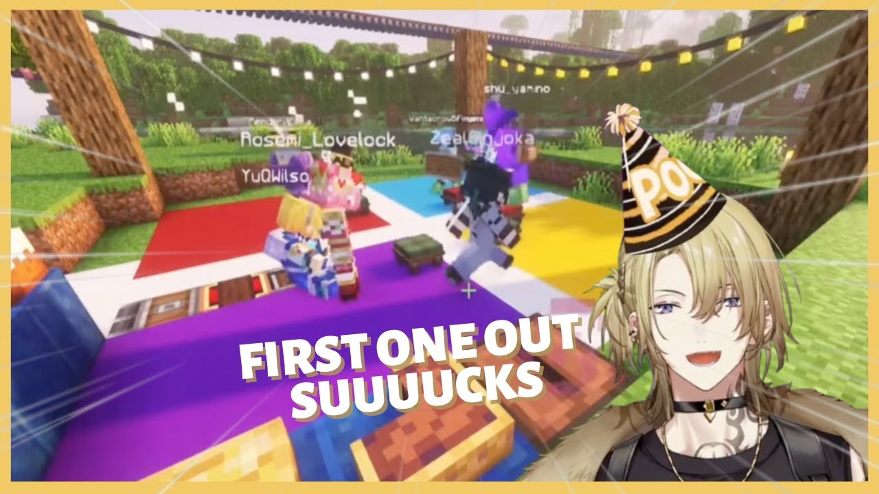 Zaddy's Bday Party: Musical Chairs #NijiEnchanted [NIJISANJI EN]