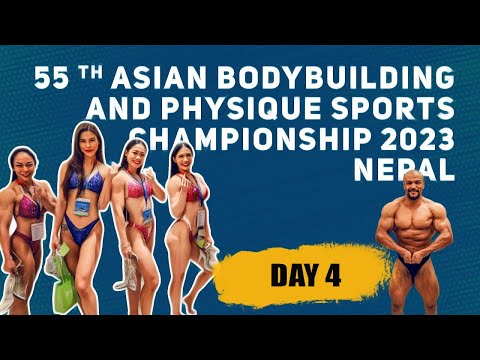 55th Asian body building and physique competition 
