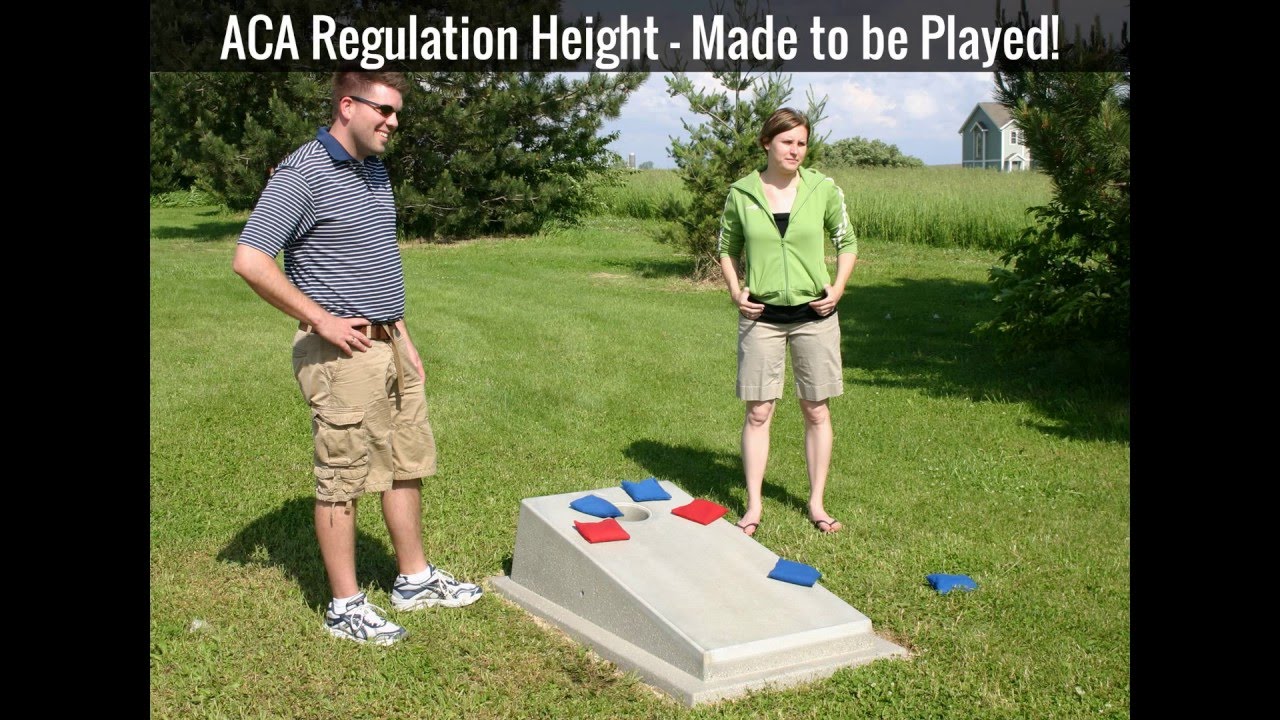 Outdoor Games Concrete Bag Games, Ping Pong, and Tables by Doty & Sons Concrete YouTube