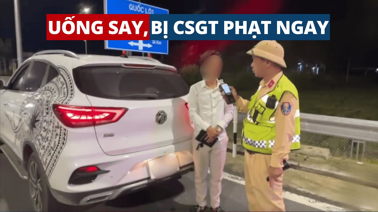 Vừa ra quán nhậu, được CSGT chở đi | CHECK VAR GIAO THÔNG 311 #vovgiaothong #fm91