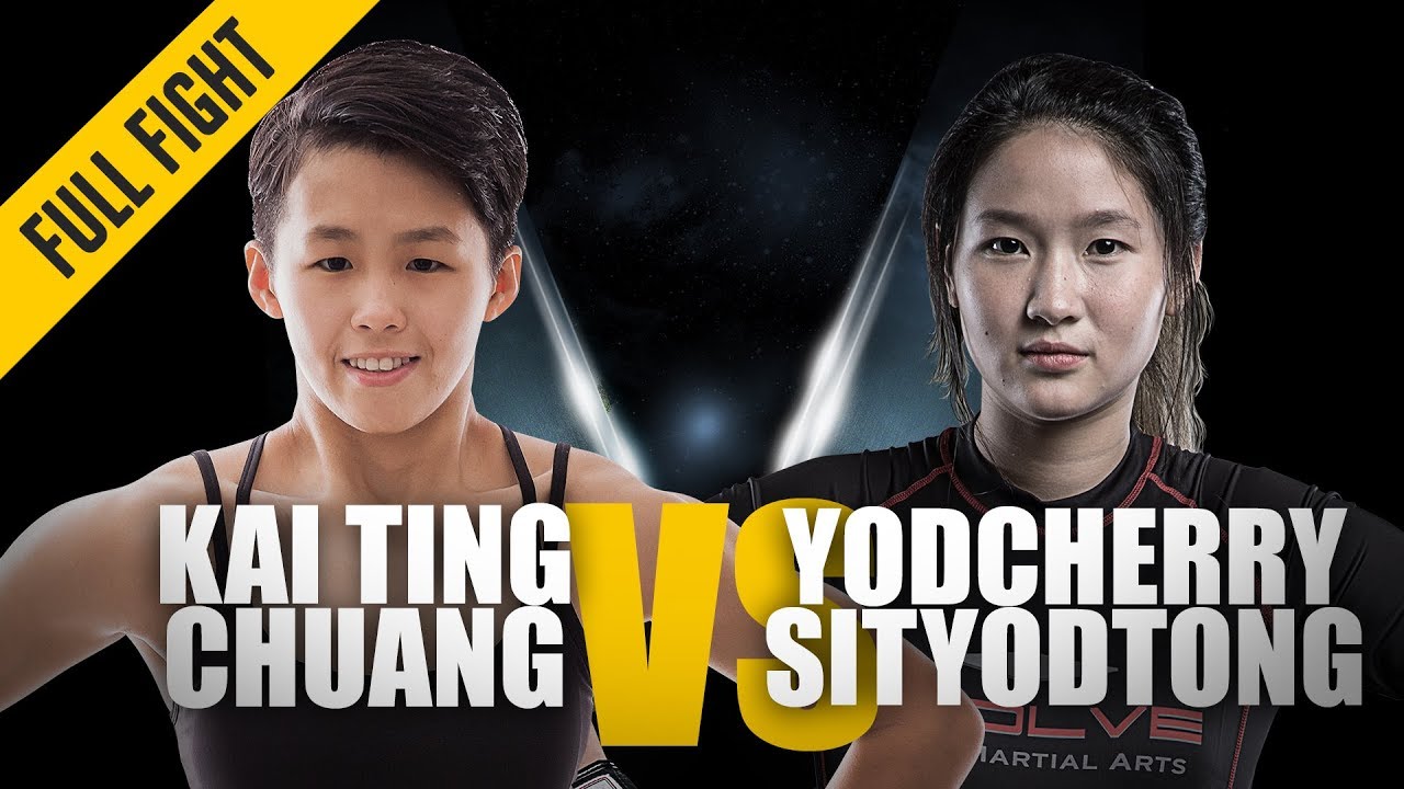 Yodcherry Sityodtong vs Chuang Kai Ting
