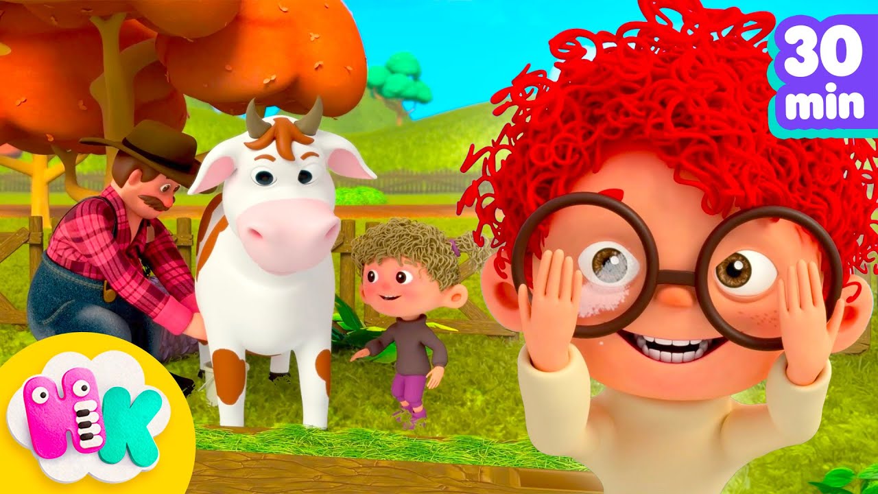 Les Animaux de la Ferme 🐓🐷 Chanson pour Bébés | HeyKids en Français ...