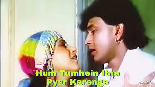 Hum Tumhe Itna Pyaar karenge ❤️Bees Saal Baad💖JHANKAR🎶Anuradha Paudwal, Mohammed Aziz