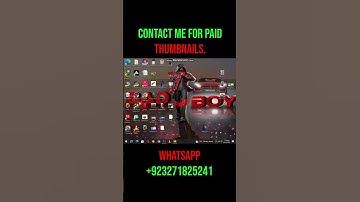 Pubg Thumbnail Tutorial #shorts #short #thumbnail #pubgmobile #pubglite #freefire #photoshop #pubg