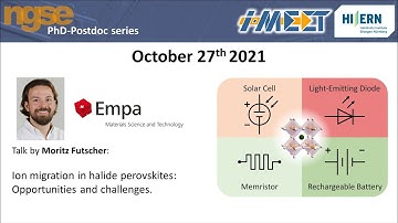 Moritz Futscher - Ion migration in halide perovskites: Opportunities and challenges