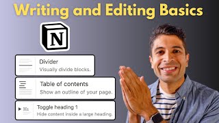 7 Essentials to Write & Organize in Notion (Block Basics) by Irfan Bhanji 396 views 4 months ago 6 minutes, 32 seconds