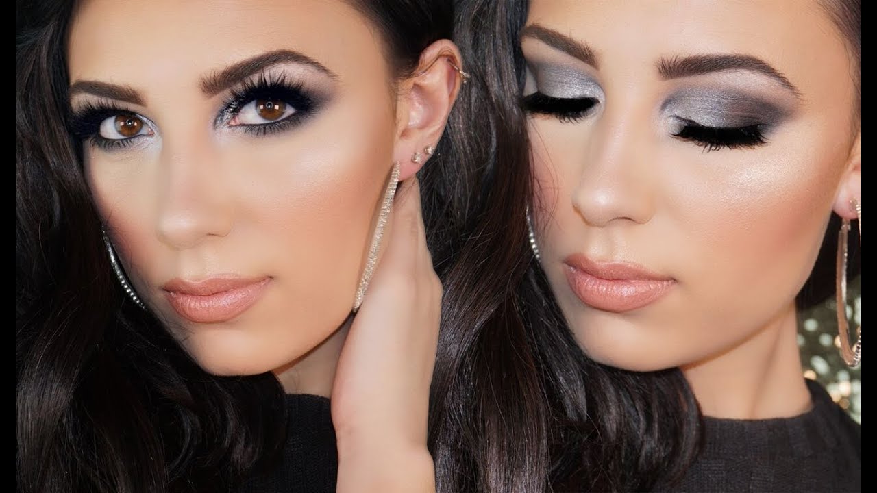 Black White Smokey Eye Tutorial