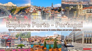 Explore Porto I Portugal I Europe Vlog I 4K with Relax & Calm Music I Travel with FSV
