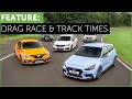 Hot Hatch Drag Race and Track Times - i30N vs Megane RS vs 308 GTi vs Mini JCW vs Octavia vRS