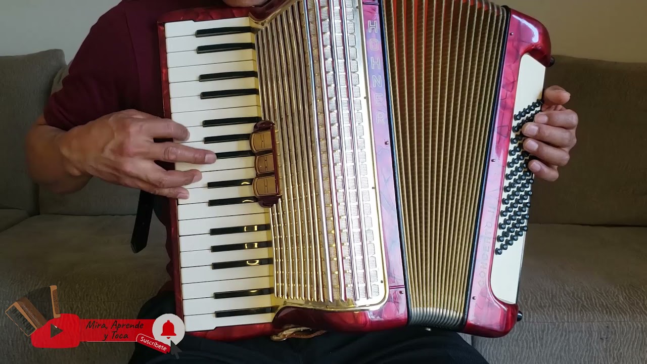 Soltero bandido (Los Padilla's) Tutorial Acordeón