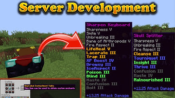 Minecraft Server Development - Custom Enchant Spigot Plugin! (Non P2W Factions Server) Ep 2
