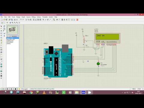 Hello World on LCD using Arduino | 16x2 LCD Interfacing Tutorial