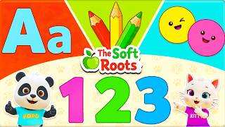 Preschool Learning activities for 3 year olds at home | Learn ABC Phonics Shapes Numbers Colors 🌈 screenshot 2