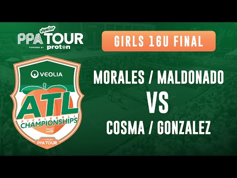 Morales/Maldonado vs Cosma/Gonzalez at the Veolia Atlanta Pickleball Championships
