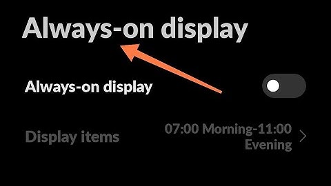 redmi note 8 me always on display option on off kaise kare,how to on off always on display option re
