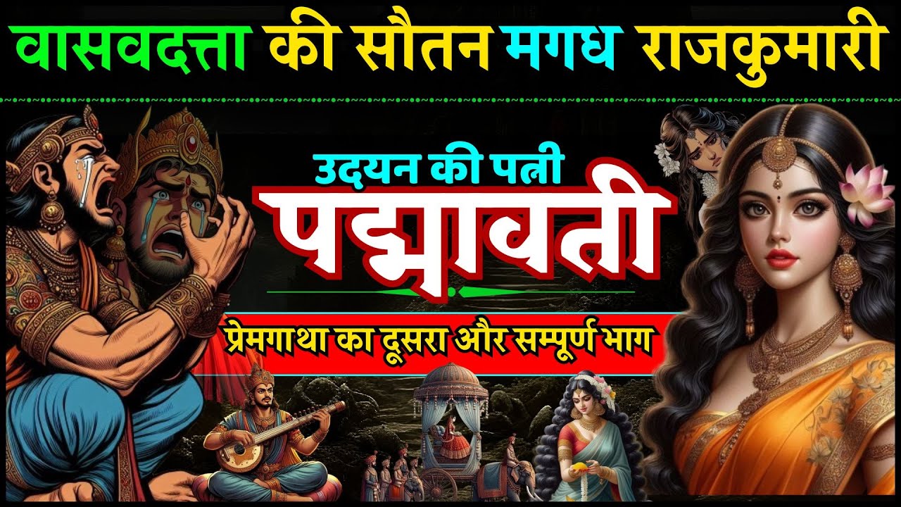 उदयन, वासवदत्ता और पद्मावती ( पार्ट - 2 )  Vasavdatta Love Story