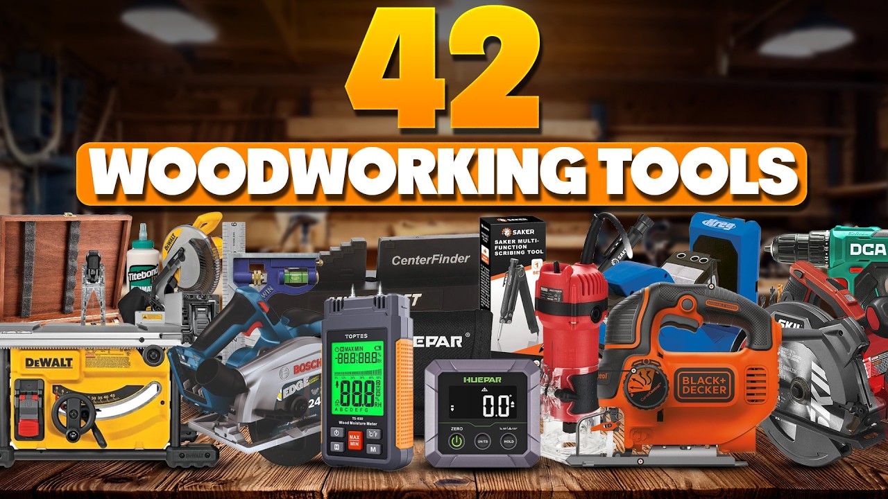 42 Amazing Woodworking Tools on Amazon You Need To SEE! - YouTube