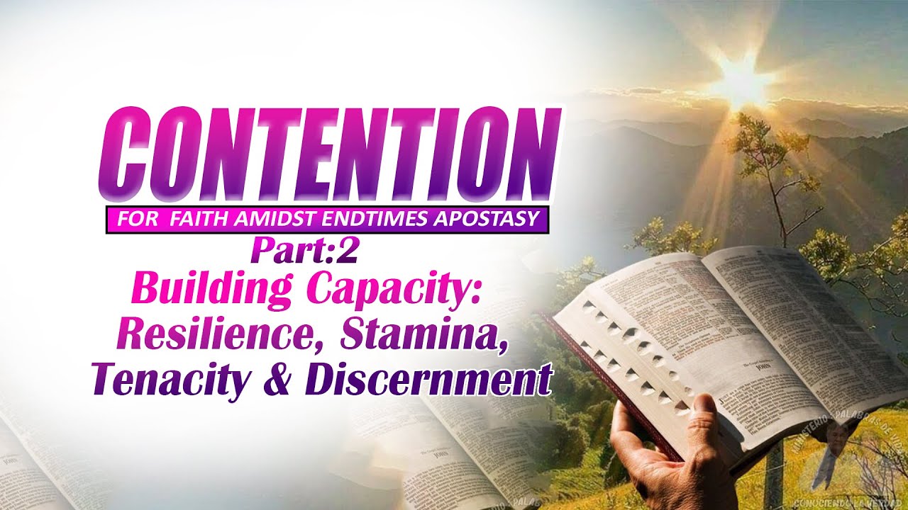 Tenacity Building part 2 : Building Capacity: Resilience, Stamina, Tenacity & Discernment ...