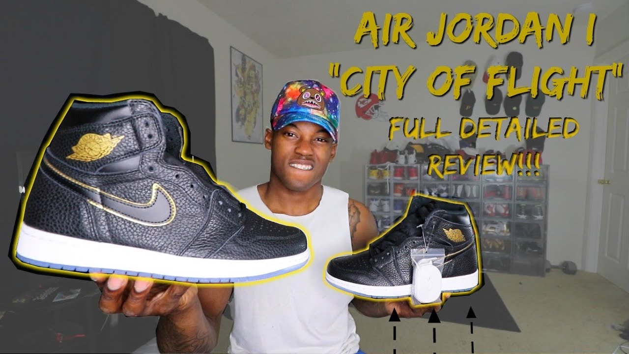 air jordan 1 city of flight review