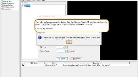 Asigra Plugin for FreeNAS – Configuring the DS-License Server